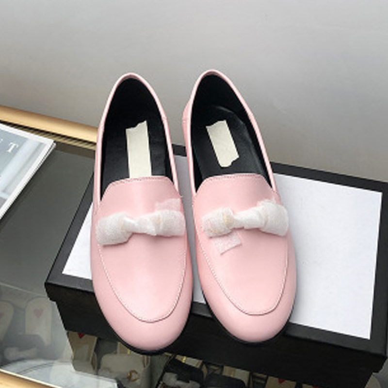 G style Women Flat Genuine Leather Loafers-Luxeon