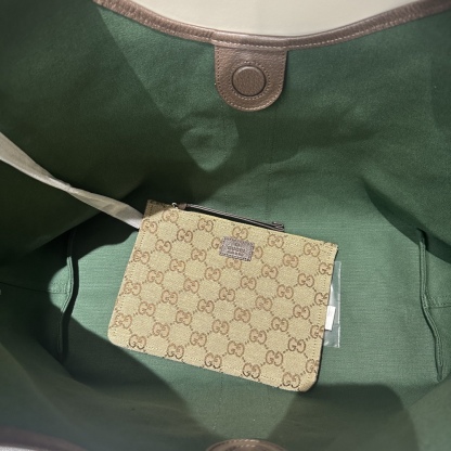 apricot woven tote bag