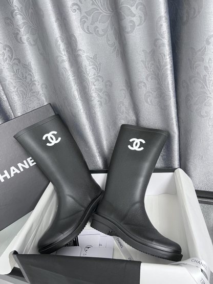 C style vintage rain boots-Luxeon