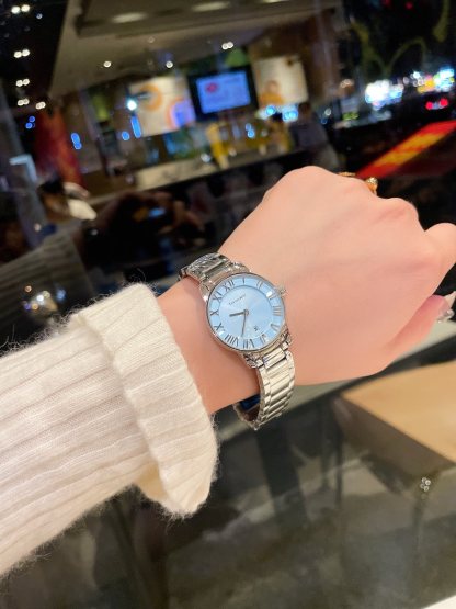 Tiffany Women Quartz Watch Mineral Crystal Mirror-Luxeon