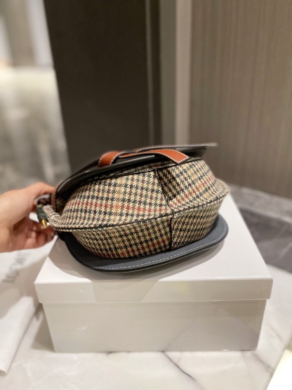 L style Gate Bag Saddle Bag Crossbody Bag-Luxeon