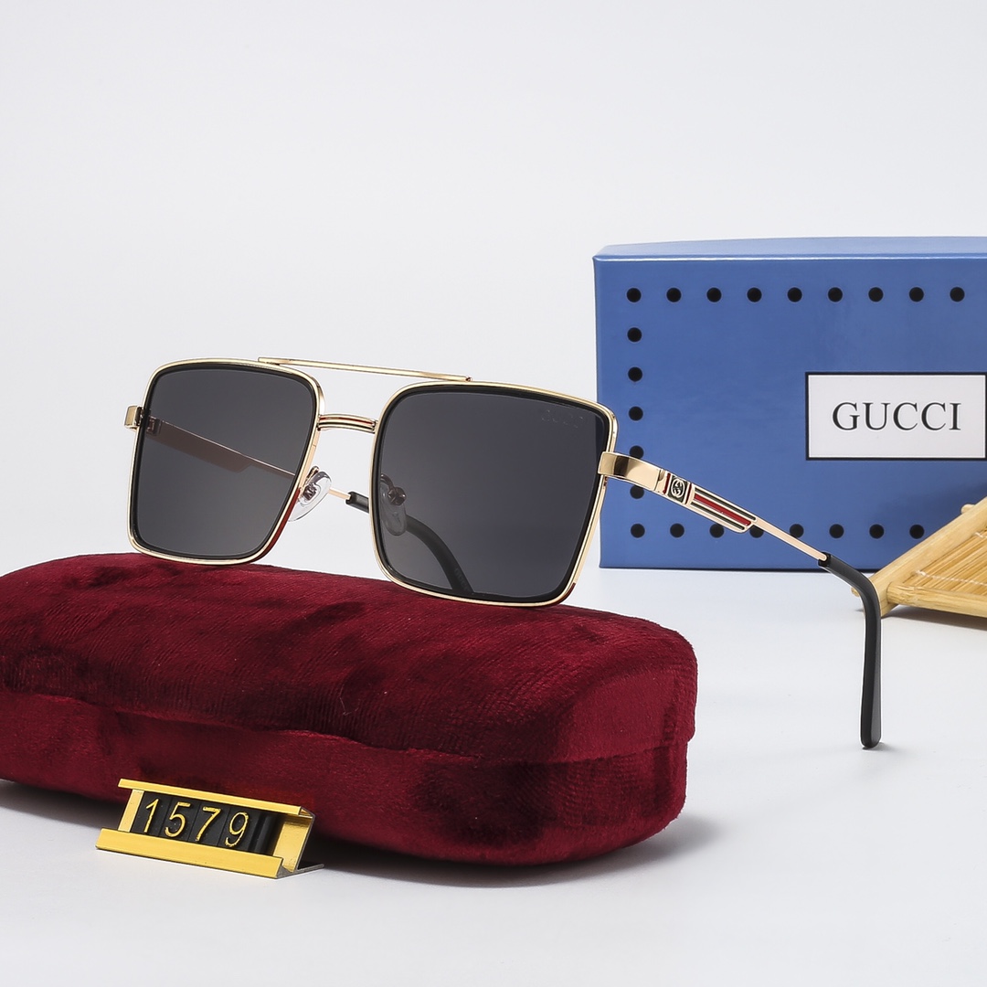 Guc Fashion women Retro New Sunglasses-Luxeon