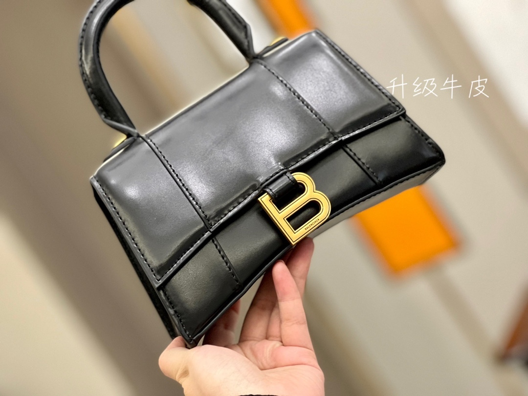 B style shoulder bag casual handbag-Luxeon