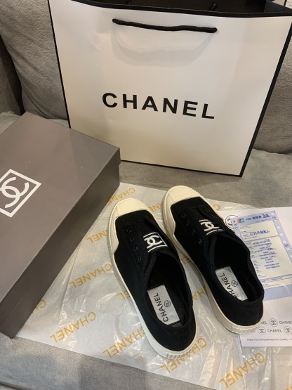 C style classic canvas casual shoes-Luxeon