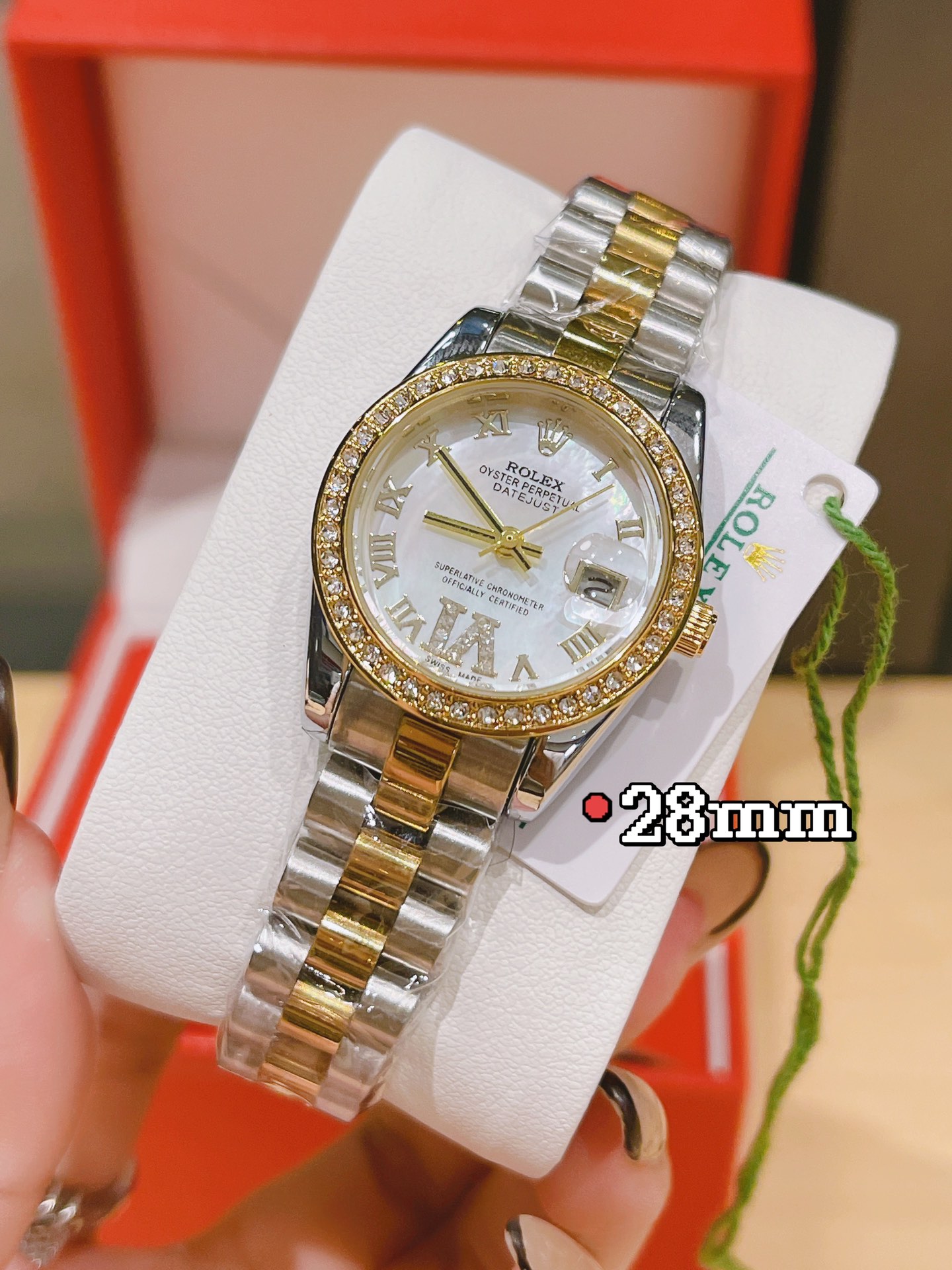 Rolex Watch Women Butterfly Clasp 316 Fine Steel Strap-Luxeon