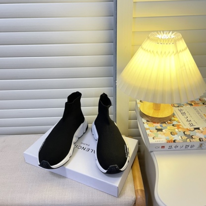 women knitted sock boots-Luxeon