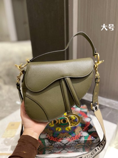 D style saddle handbags-Luxeon