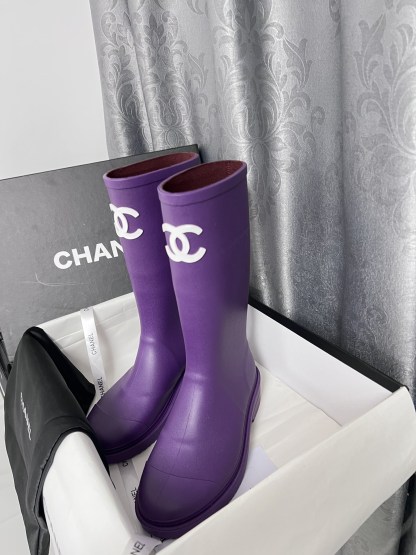 C style vintage rain boots-Luxeon