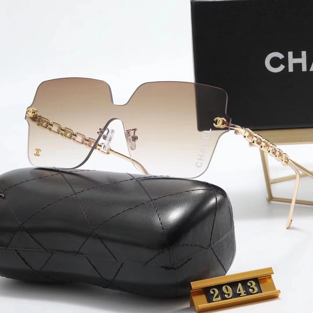 C style Fashion Rimless Glasses-Luxeon