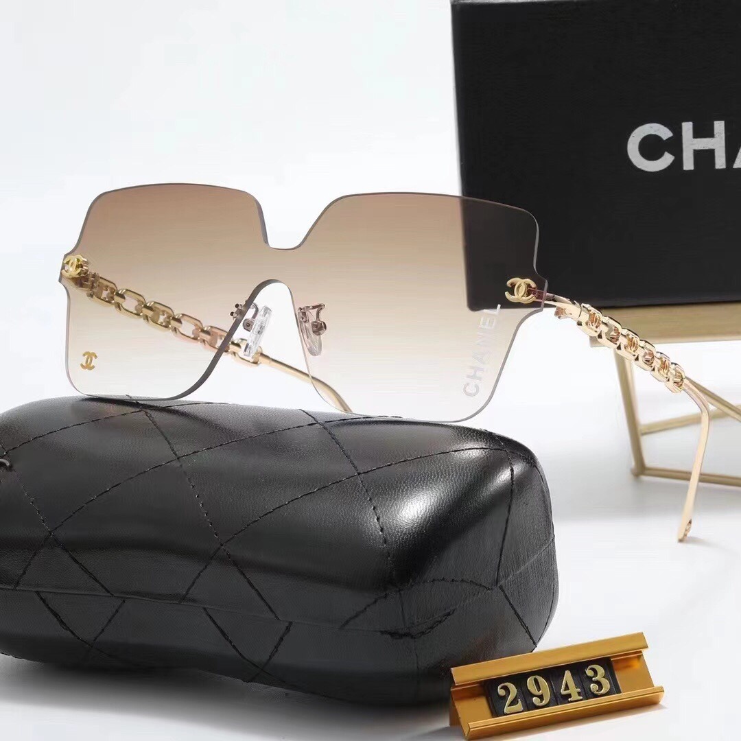 C style Fashion Rimless Glasses-Luxeon