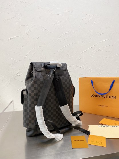 L style bag Backpack For Unisex-Luxeon