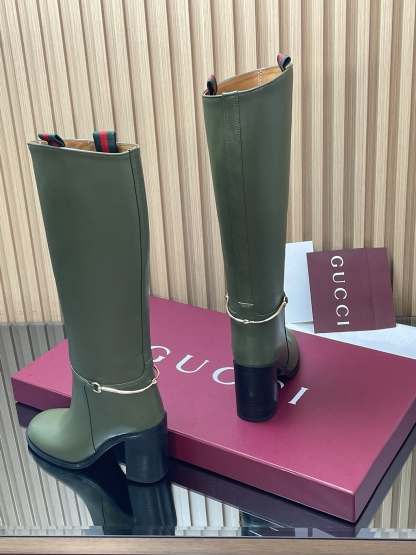 Chunky Heel Over-the-Knee Boots