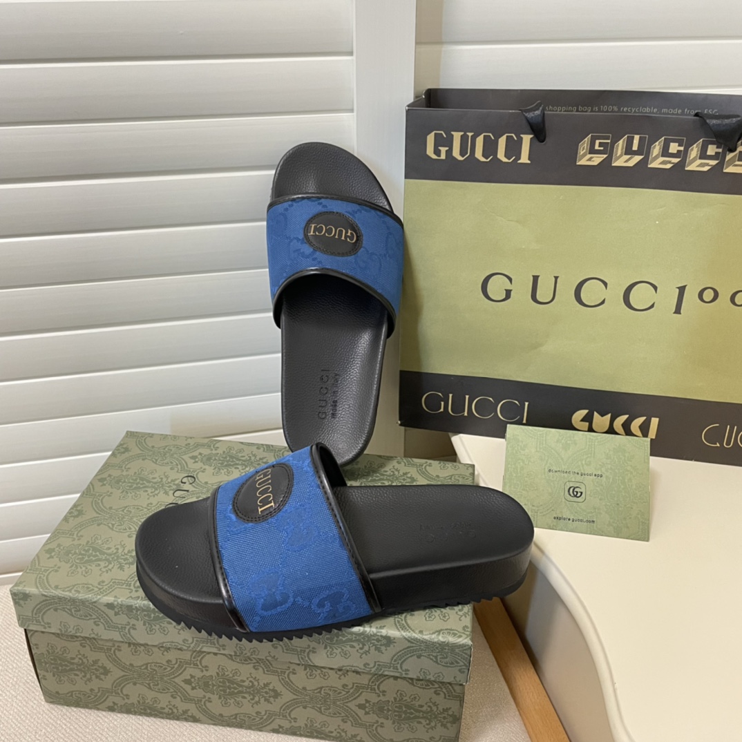 G style couple thick sole sandals-Luxeon