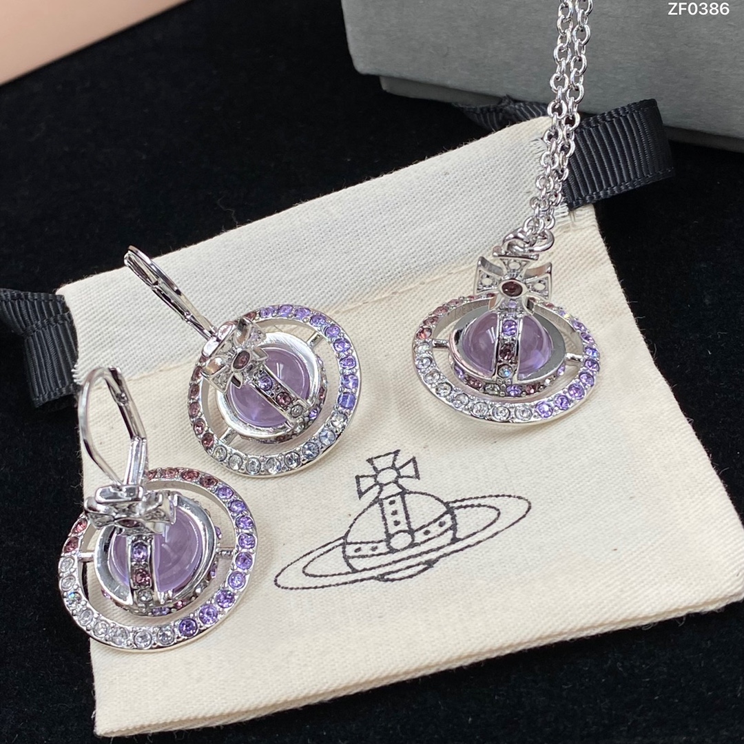 Western Queen Necklace Earrings Set-Luxeon