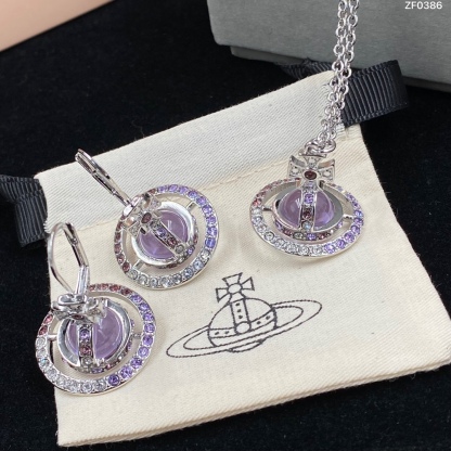 Western Queen Necklace Earrings Set-Luxeon