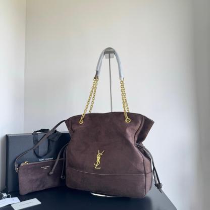 Women solid color handbag