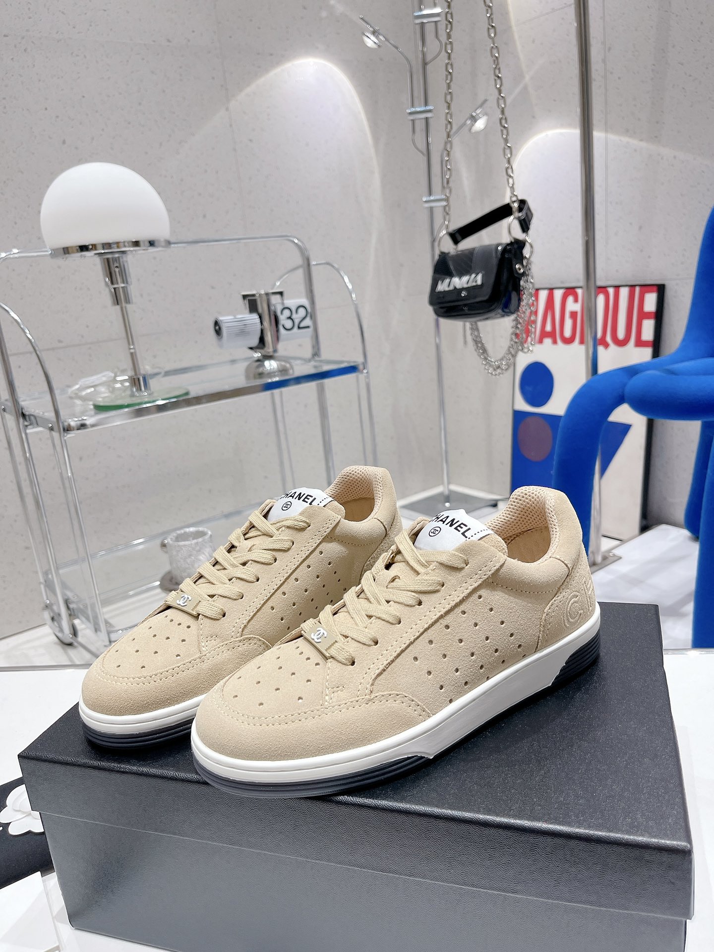 C style new all-matching skate shoes casual shoes-Luxeon