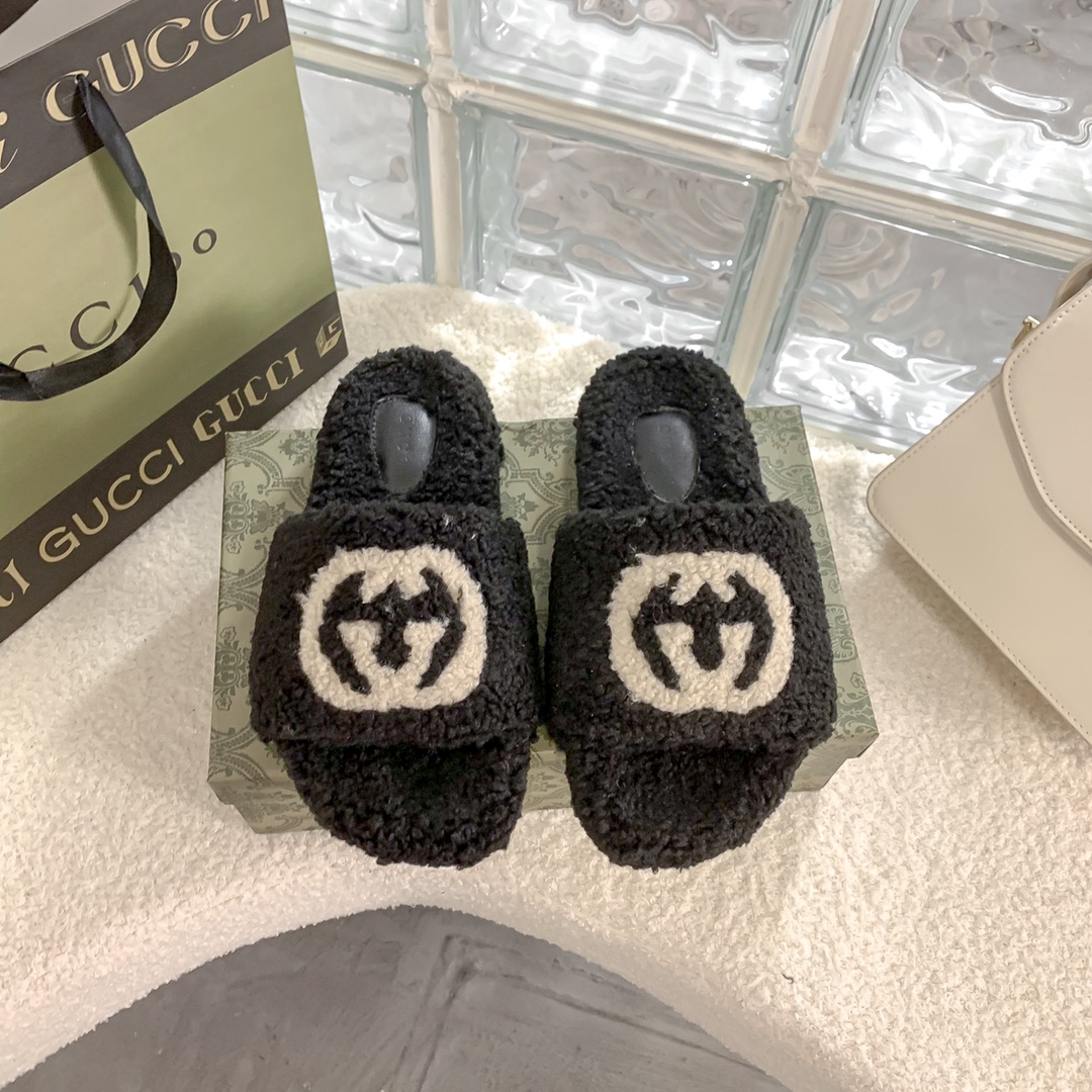 G style winter wool slippers-Luxeon