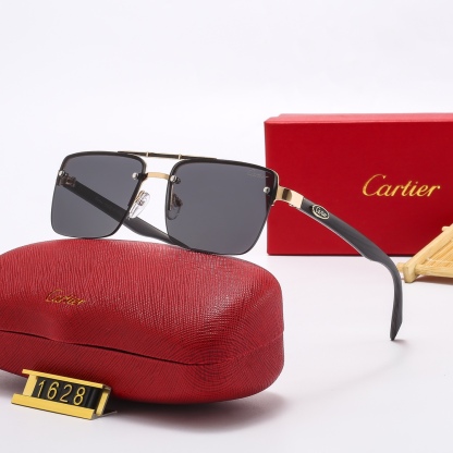 Cartier Fashion Retro Ladies Glasses-Luxeon