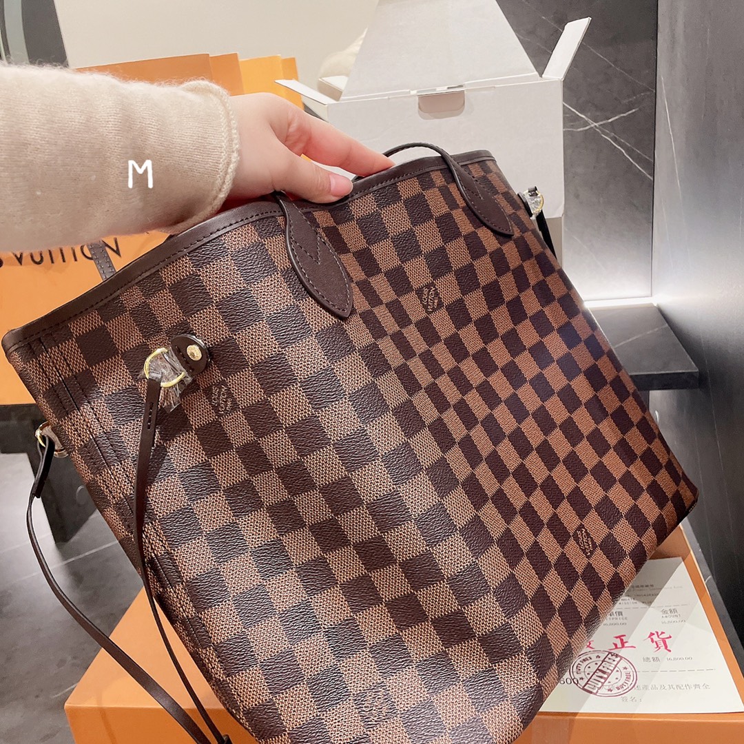 L style bag Neverfull Shopping Bags 2 In 1-Luxeon