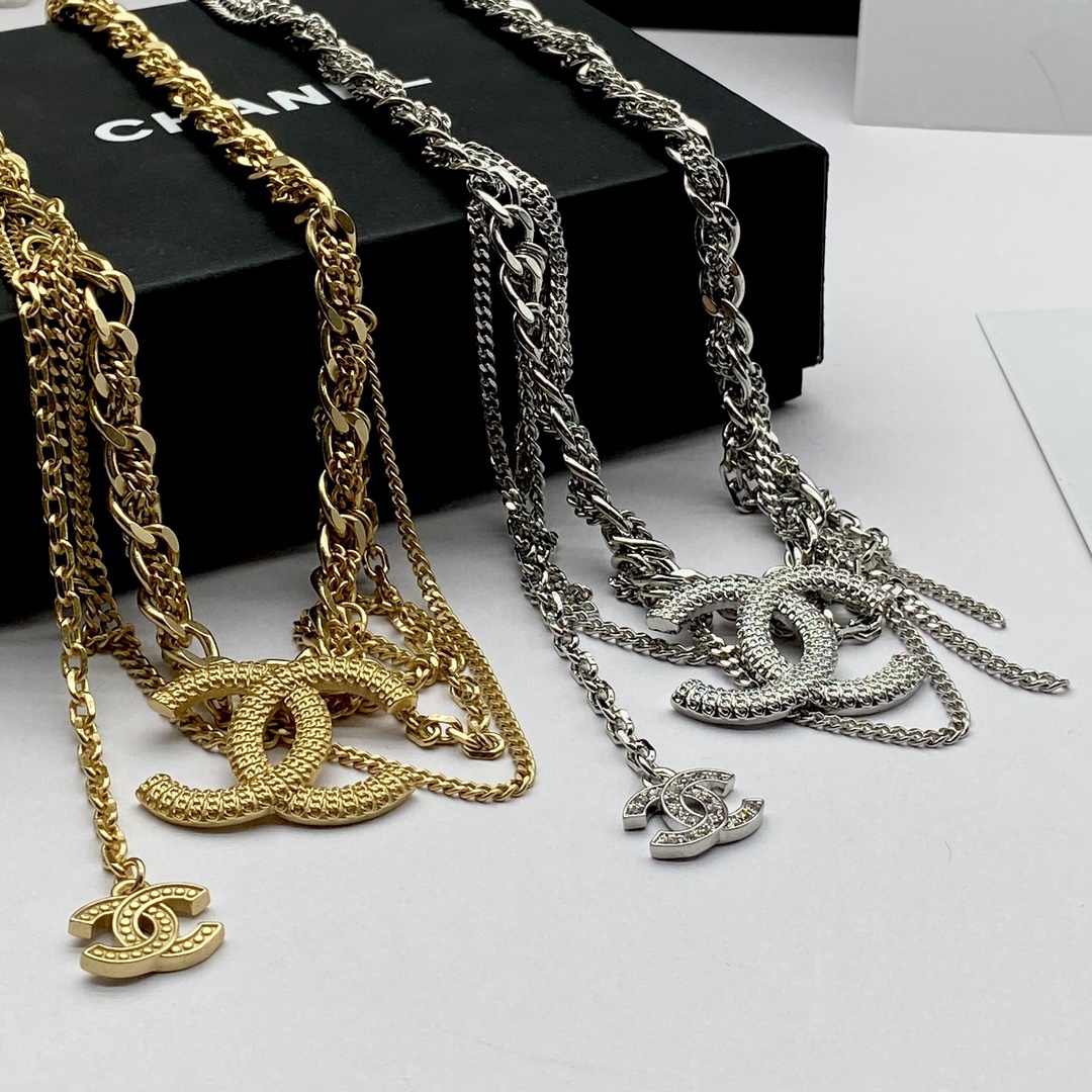 C style fashion tassel necklace-Luxeon