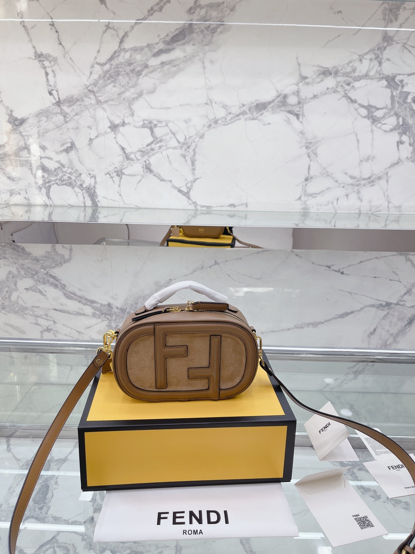 F style Camera Case Shoulder Bags-Luxeon