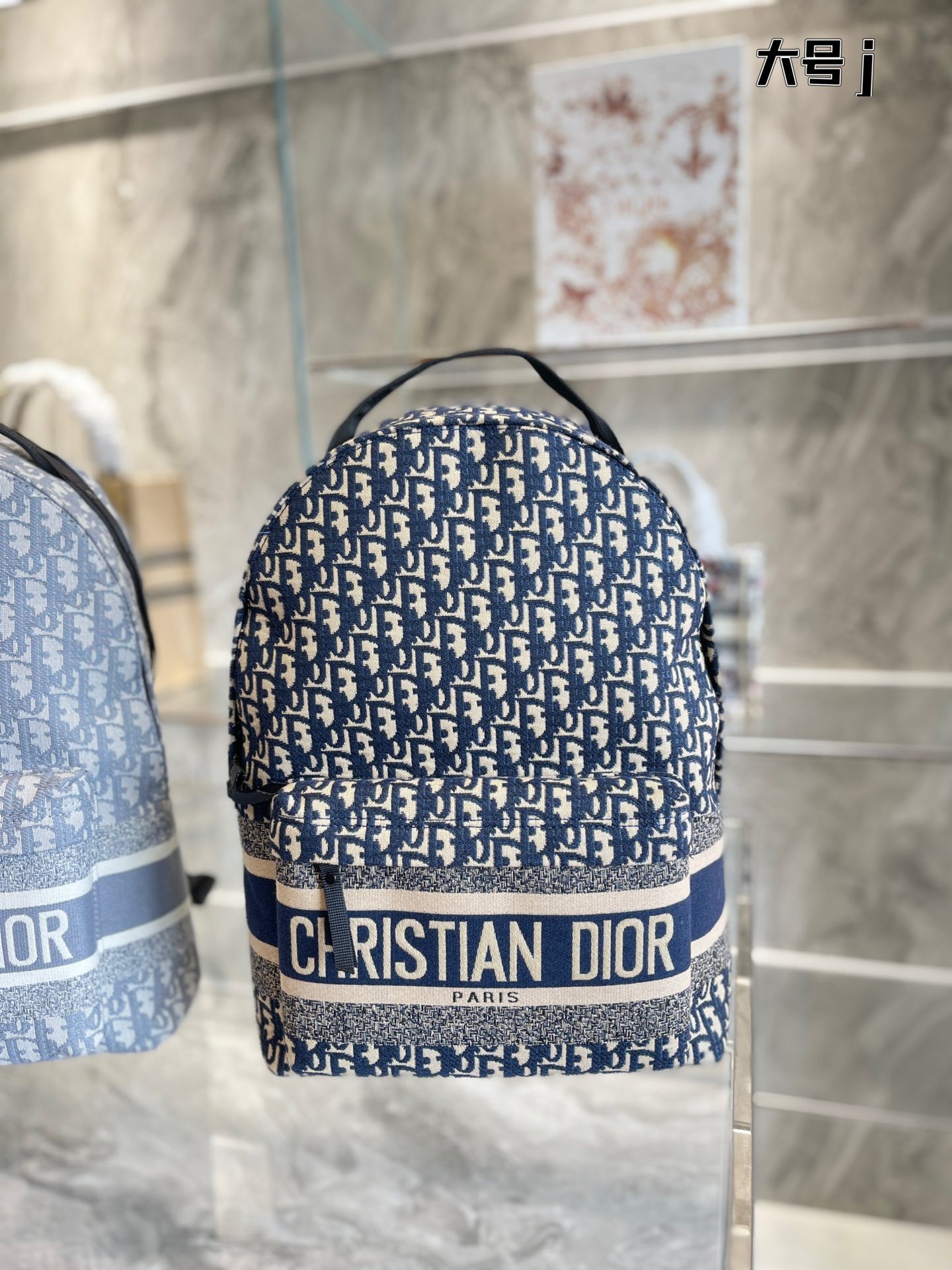 D style old flower backpack-Luxeon