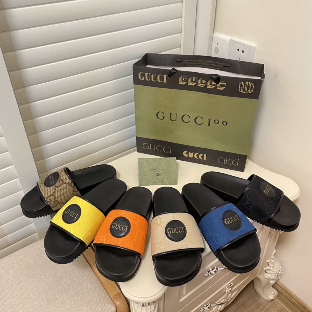 G style couple thick sole sandals-Luxeon