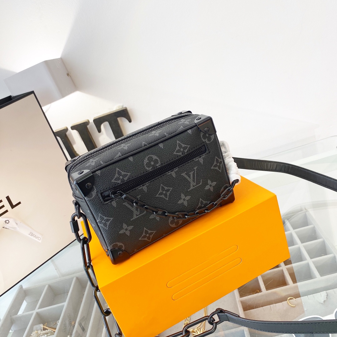 L style bag Trunk Small Box Chain Bags-Luxeon