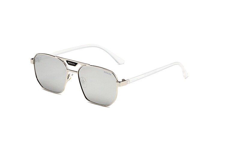 Pad Metal Frame Stylish Vintage Sunglasses-Luxeon