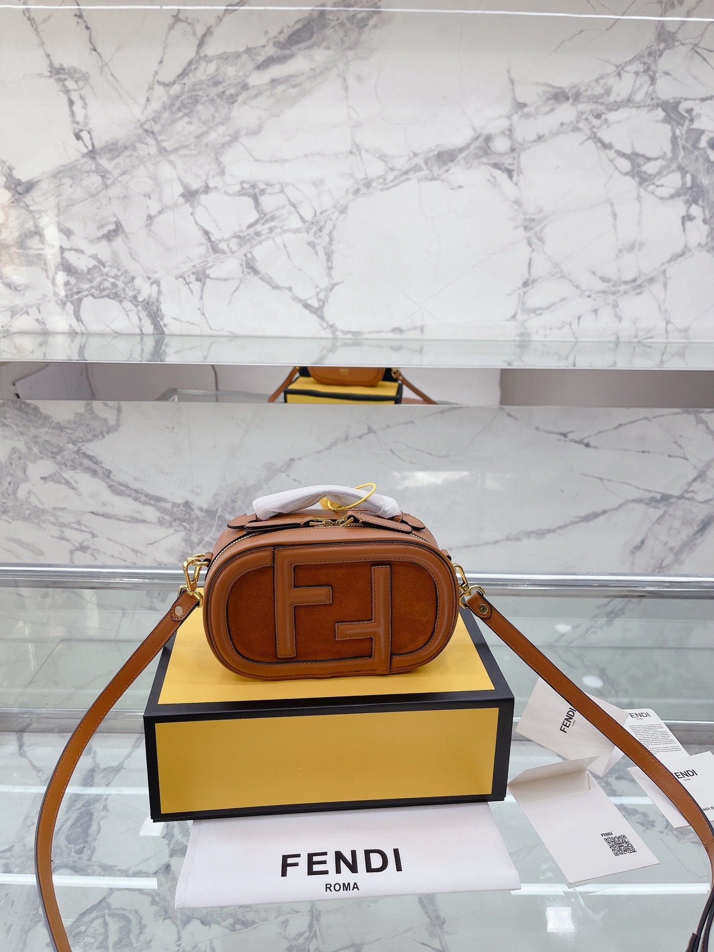 F style Camera Case Shoulder Bags-Luxeon