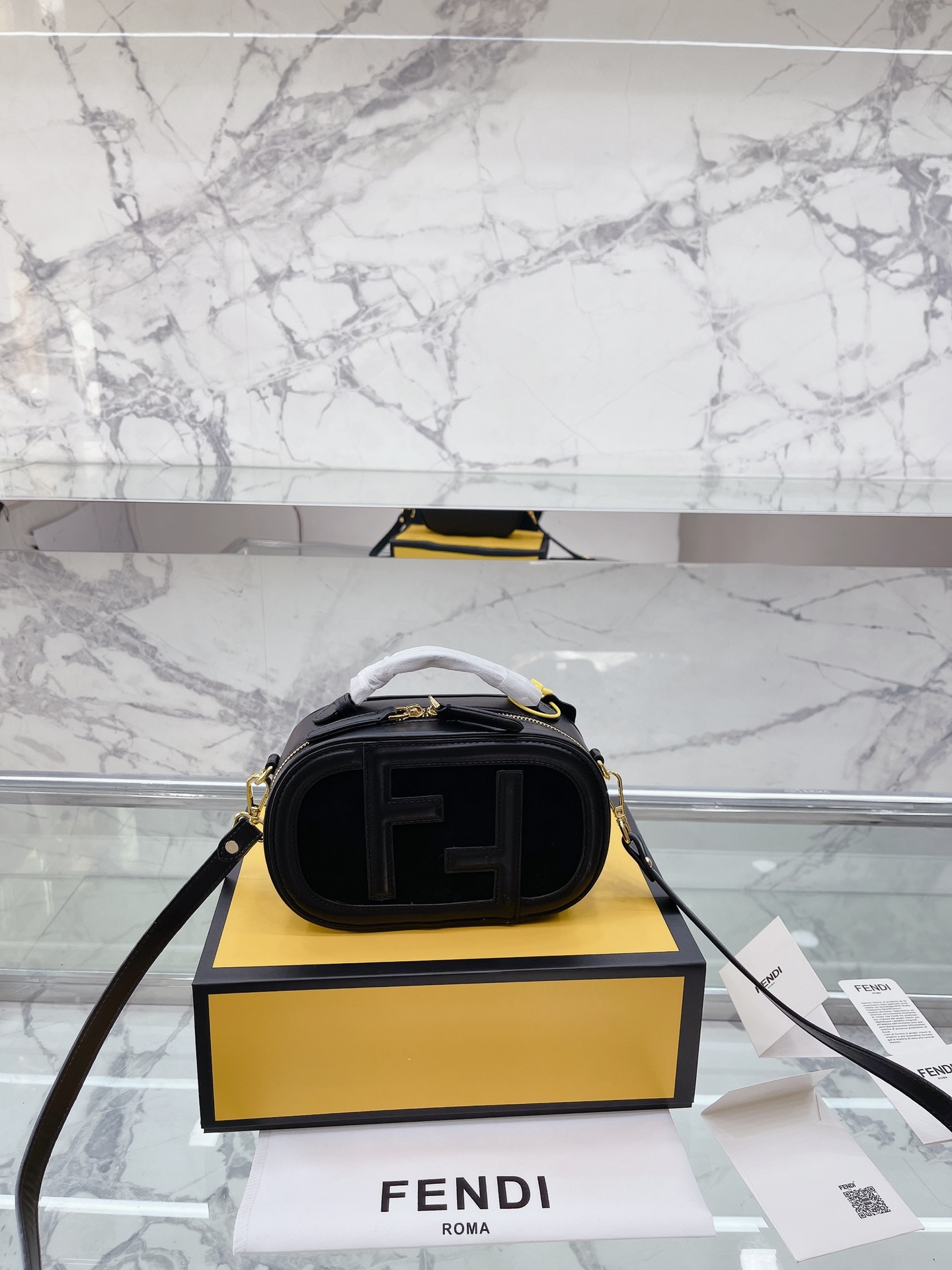 F style Camera Case Shoulder Bags-Luxeon