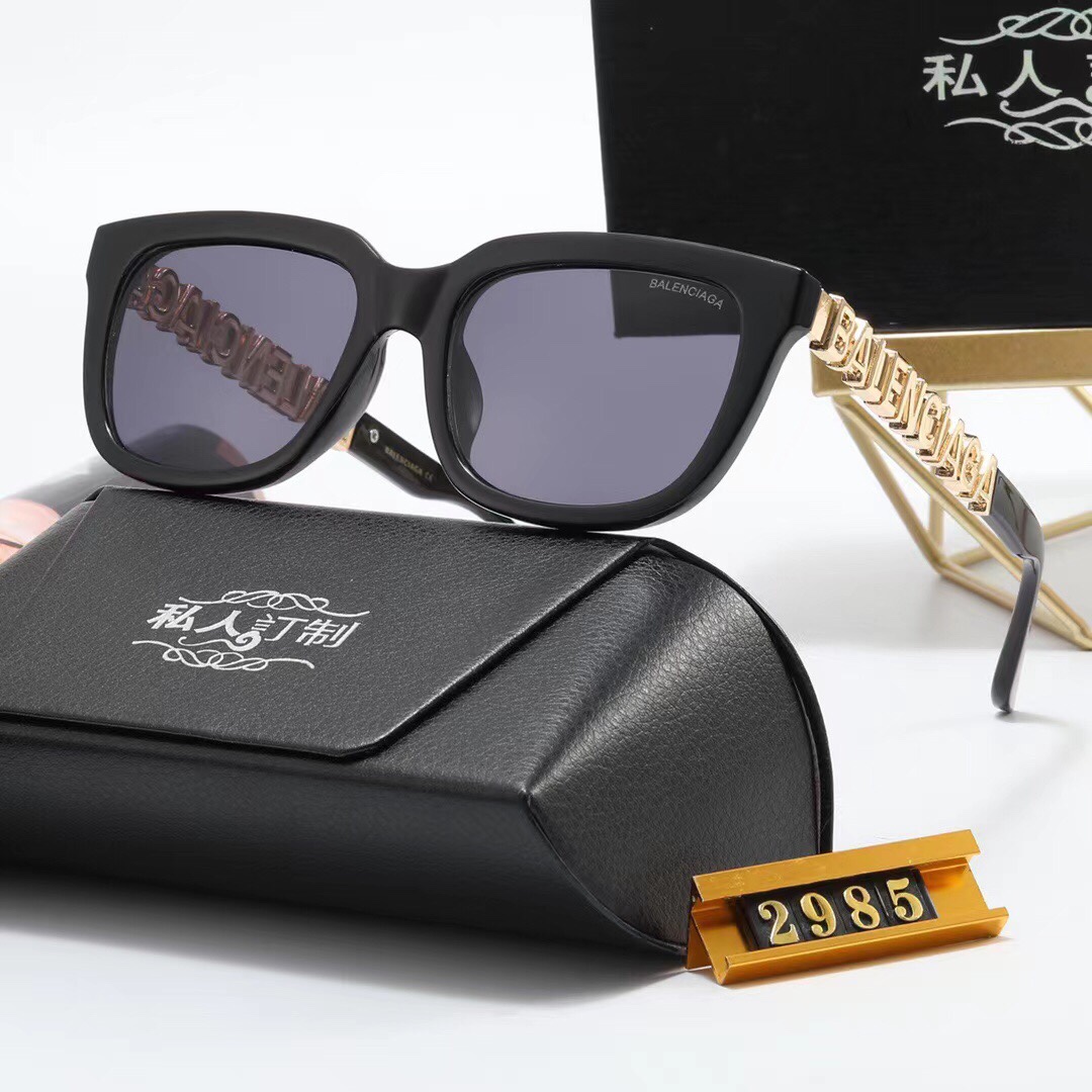 Balencia fashion retro glasses-Luxeon