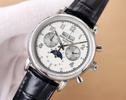 Patek Philippe Cowhide Watch Strap Super Luminous Effect-Luxeon