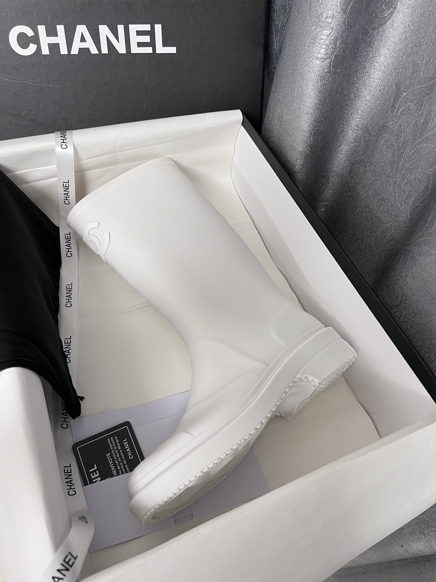 C style vintage rain boots-Luxeon