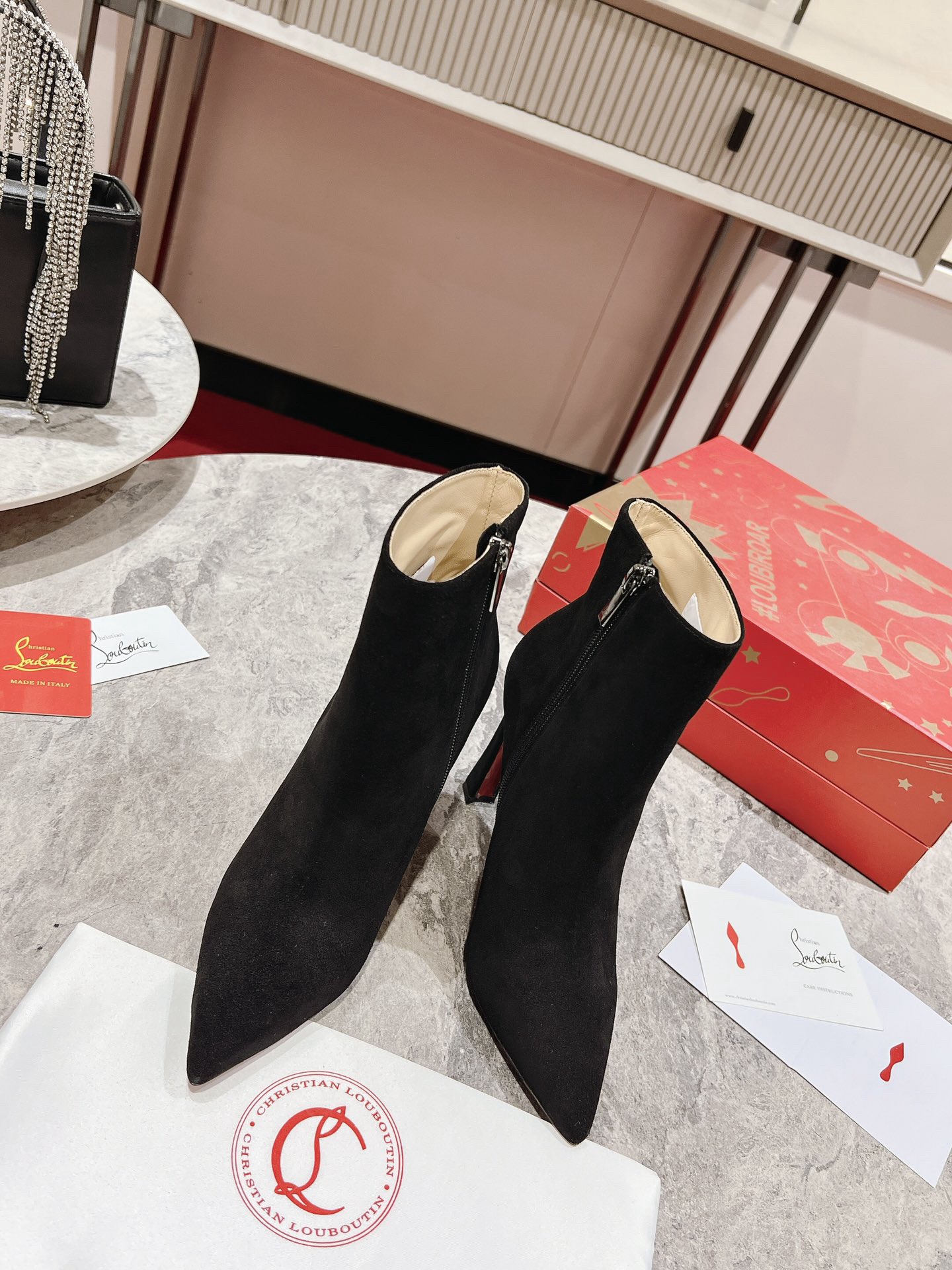 Suede high heels 9cm/35-42