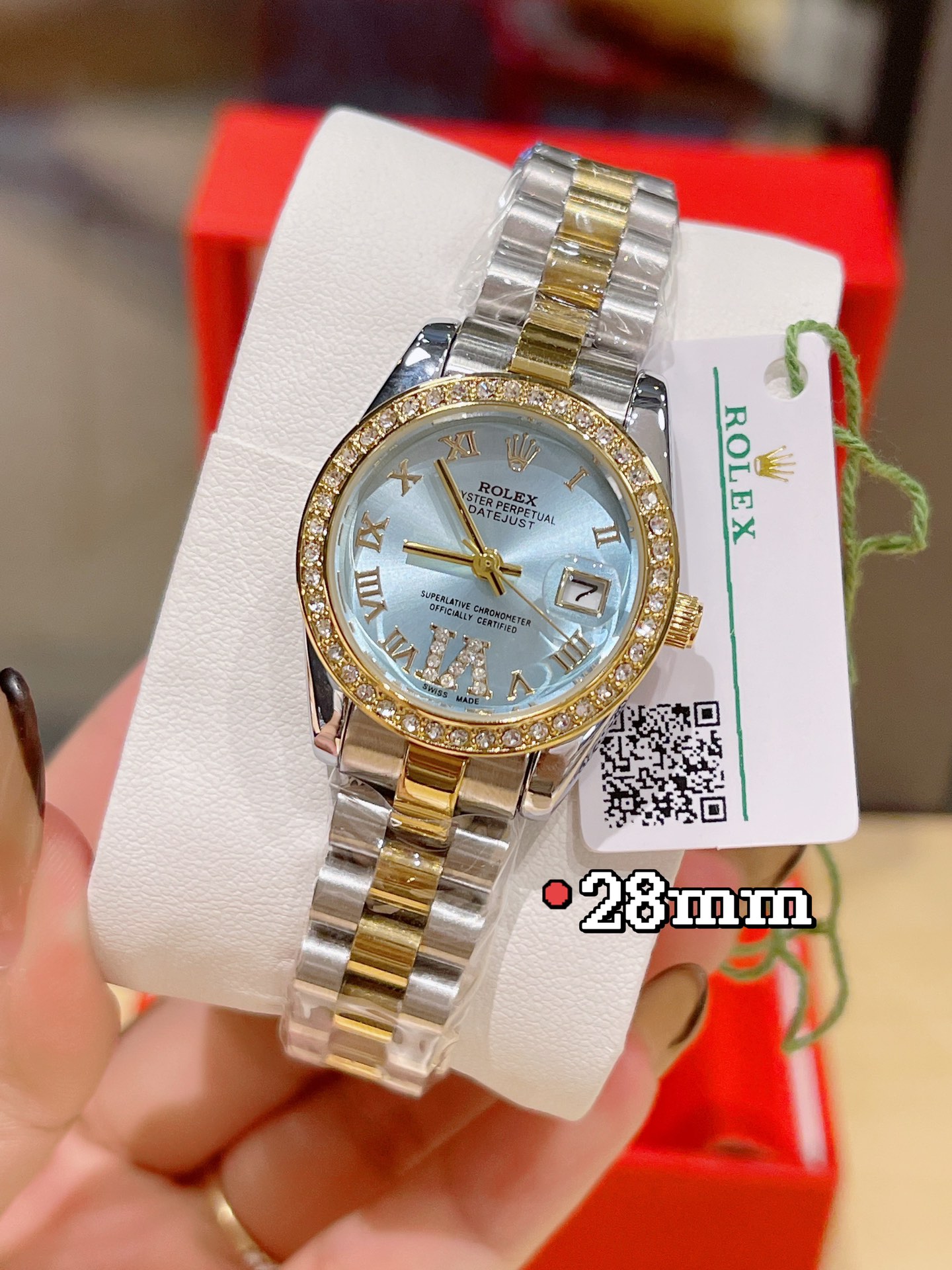 Rolex Watch Women Butterfly Clasp 316 Fine Steel Strap-Luxeon