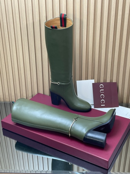 Chunky Heel Over-the-Knee Boots