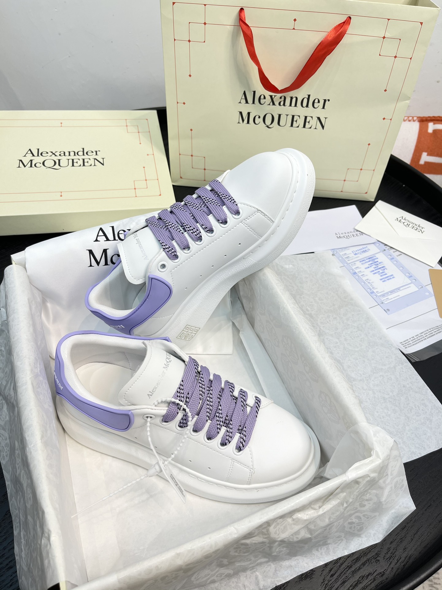 Alexander Mc QUEEN  women sneakers casual shoes-Luxeon