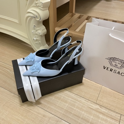 Versace pointed toe pumps-Luxeon