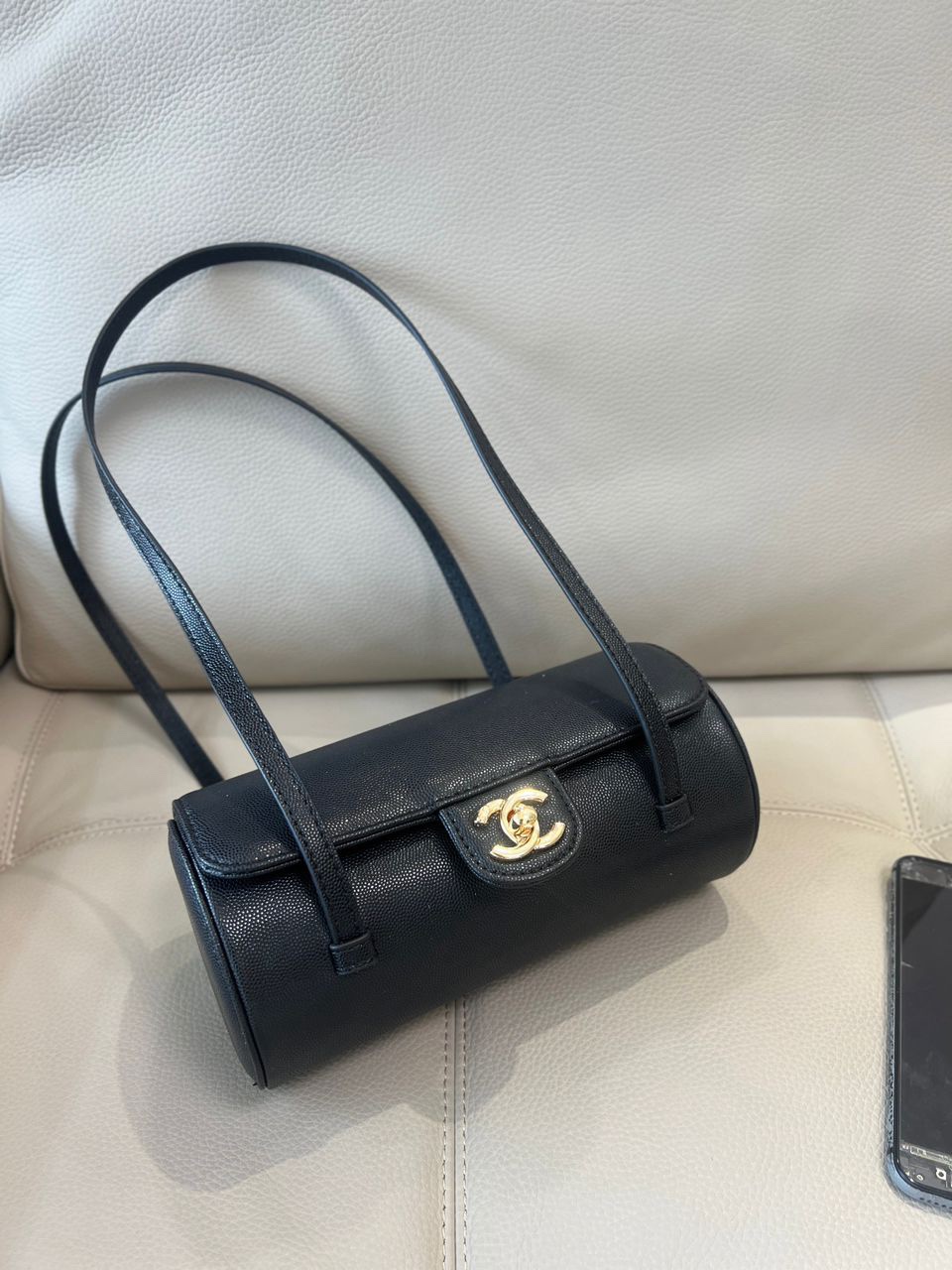 cylindrical handbag 10*20.5*10cm