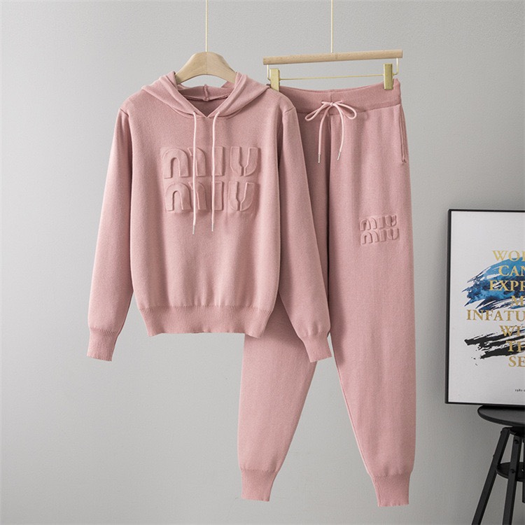 Casual sports hoodie set