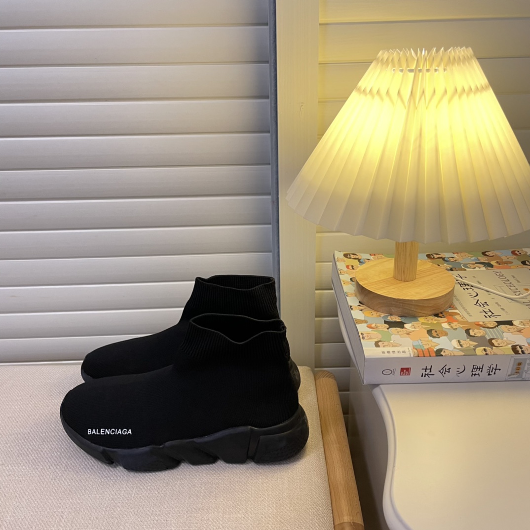 women knitted sock boots-Luxeon