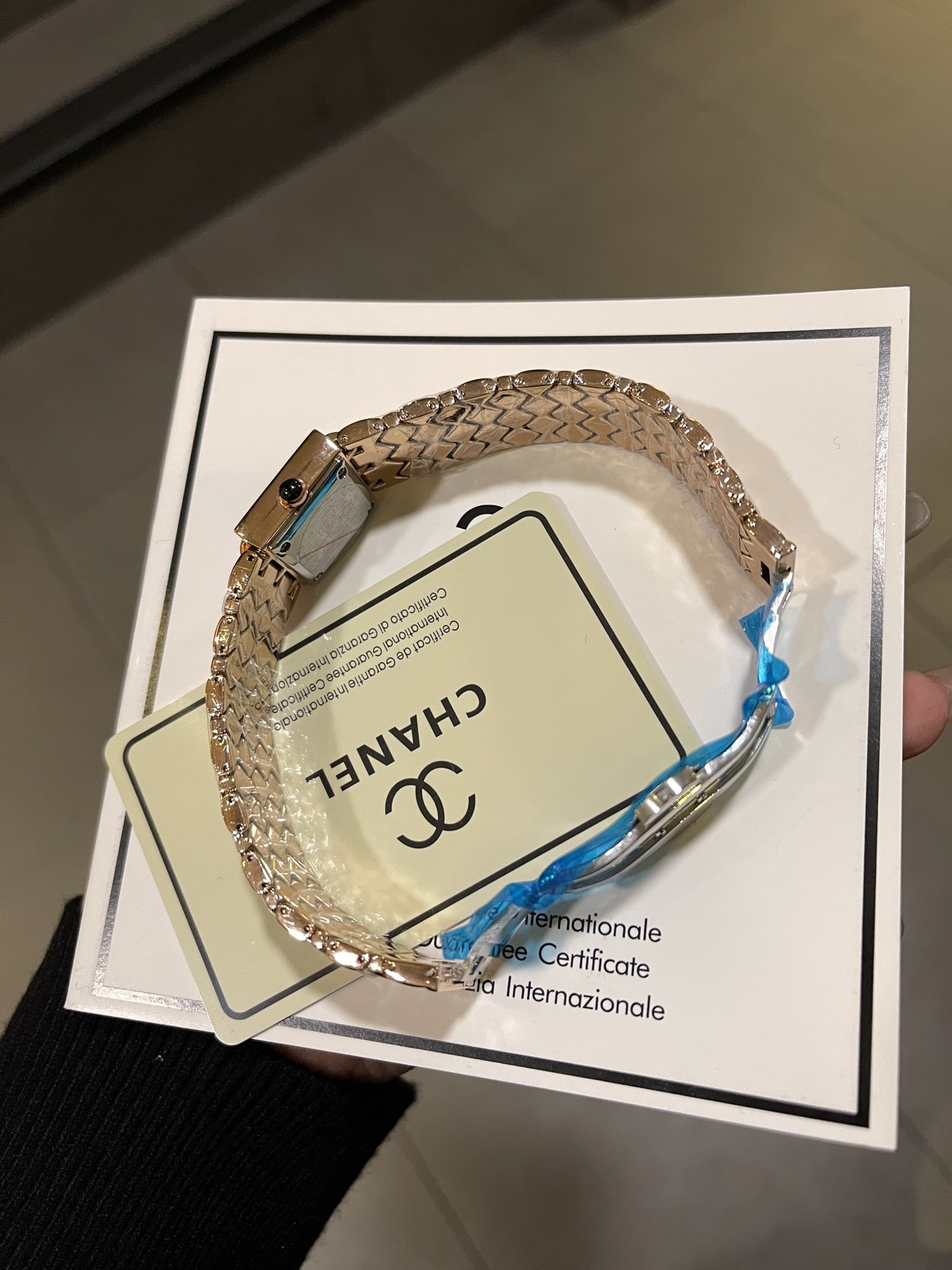 C style Women Wrist Watch Rose Gold-Luxeon