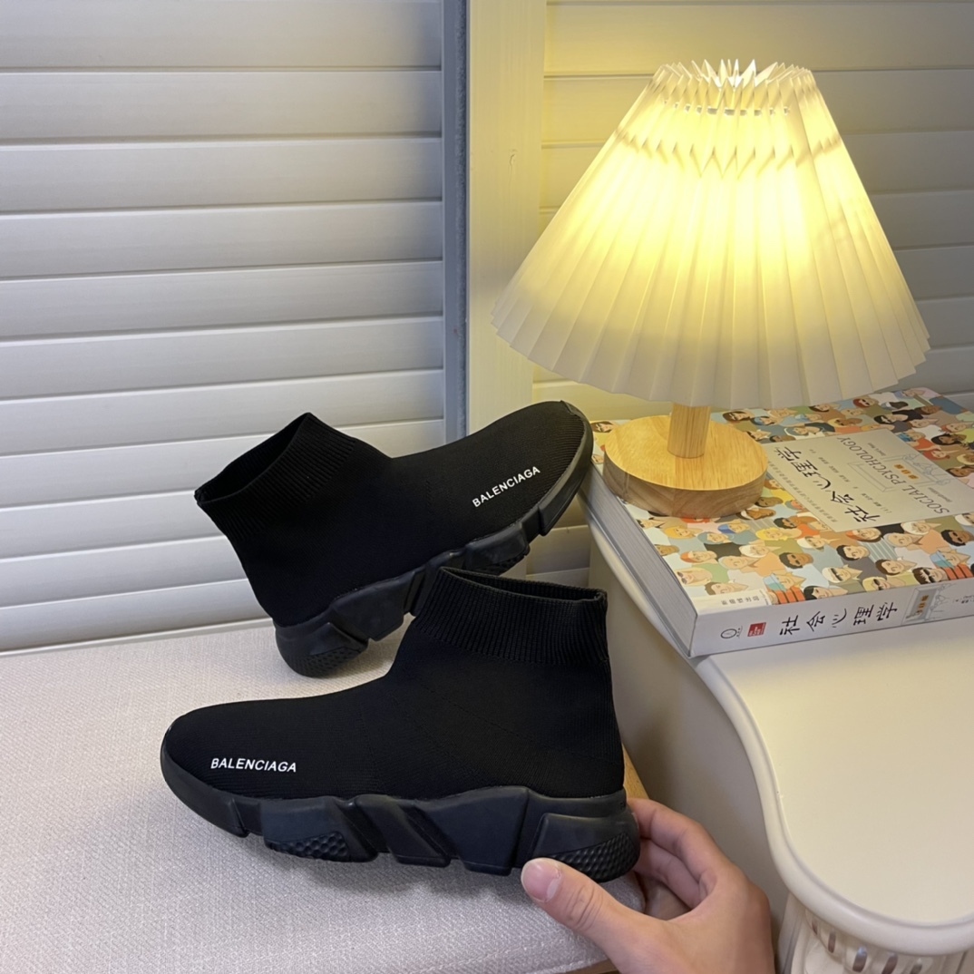 women knitted sock boots-Luxeon