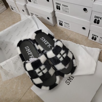 SMFK wool slippers new colors-Luxeon