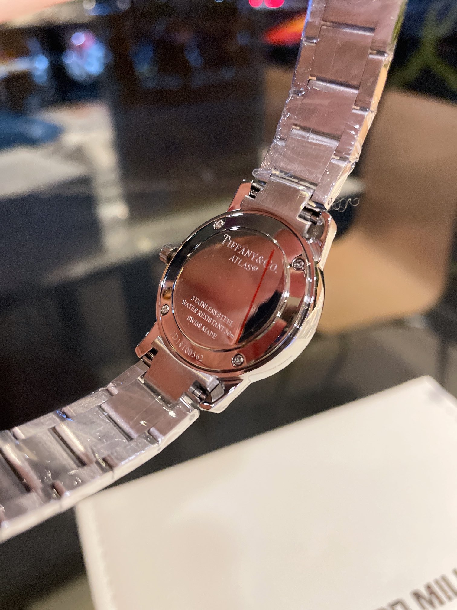 Tiffany Women Quartz Watch Mineral Crystal Mirror-Luxeon