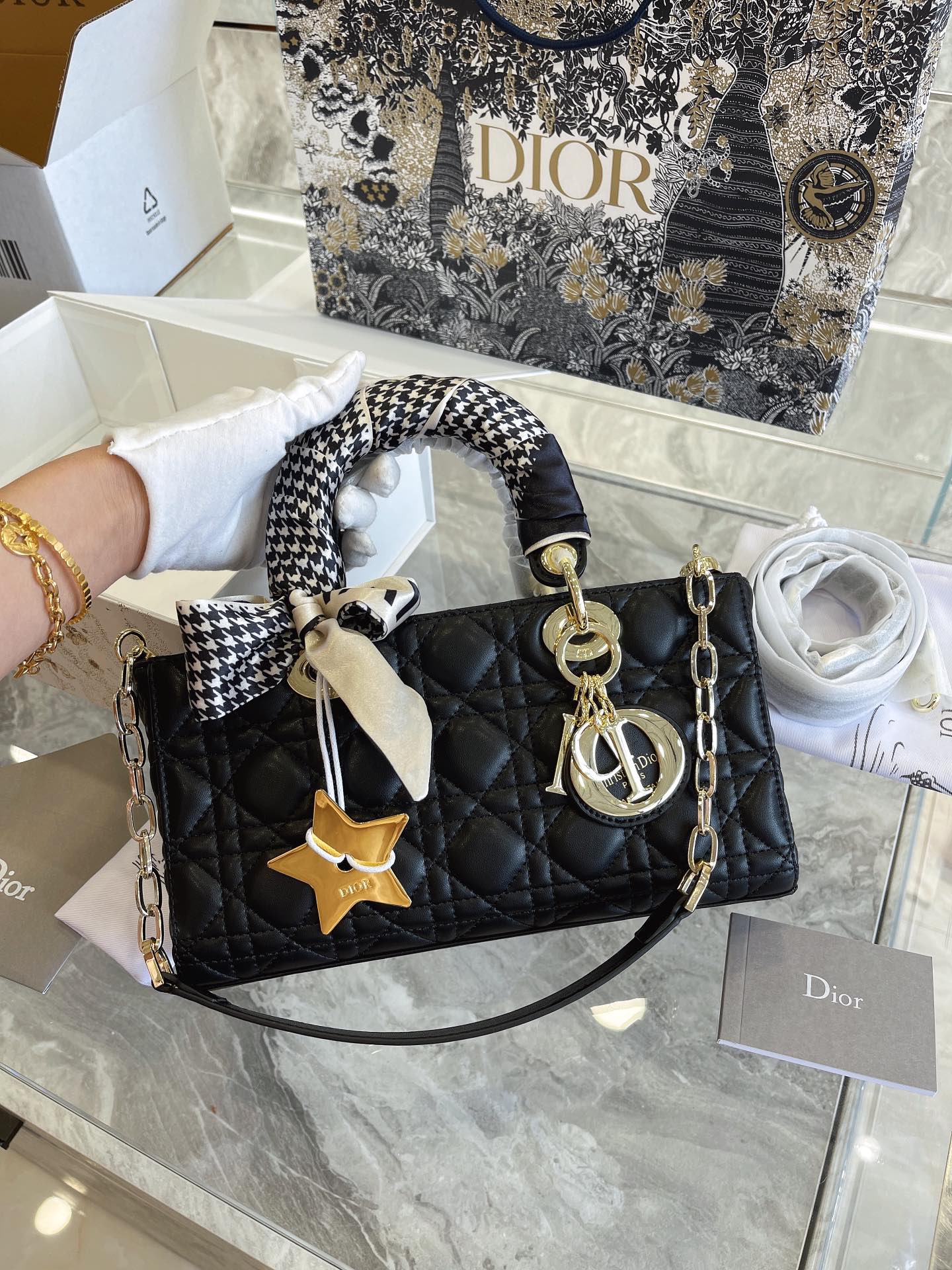 D style Lady D-joy Handbags-Luxeon