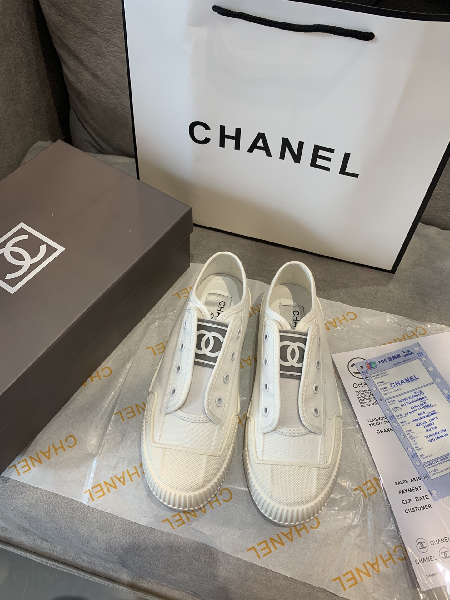 C style classic canvas casual shoes-Luxeon