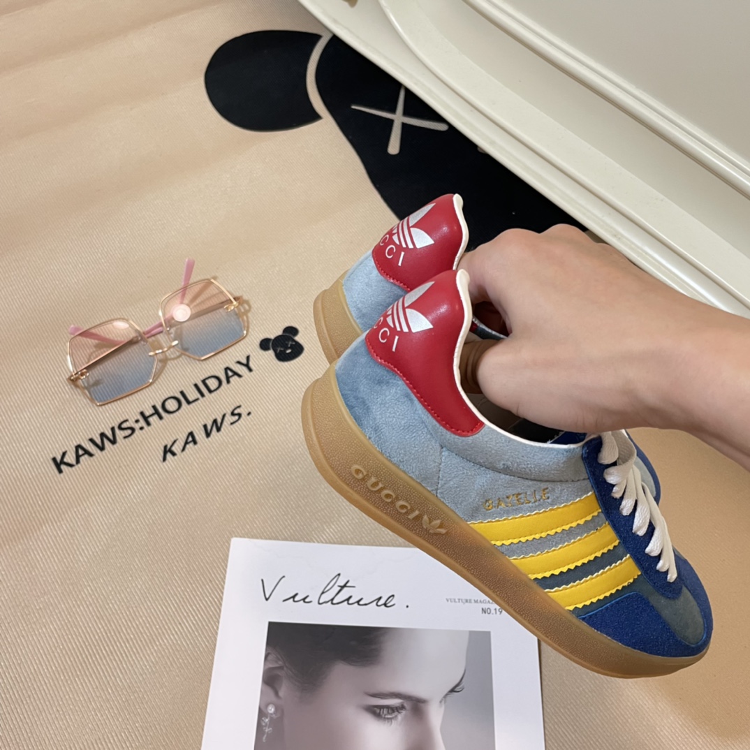 Adidas X G style co-brand commemorative sneakers-Luxeon